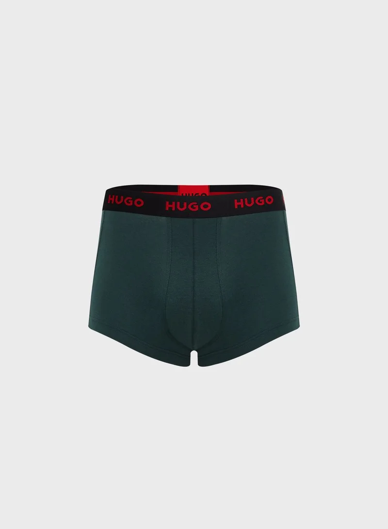 HUGO 3 Pack Essential Trunks