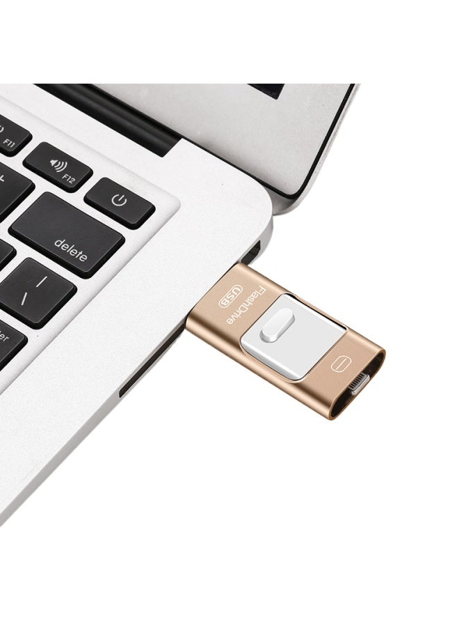 محرك ذاكرة يوب USB 8 جيجابايت 256 جيجابايت محرك يوب USB متعدد الوظائف متوافق مع أجهزة آبل أجهزة كمبيوتر مدعومة بتقنية أوتي جي OTG وهواتف تيب سي Type-C - Image 3