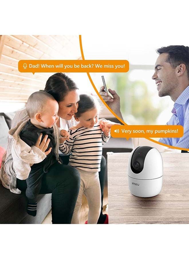 IMOU - Mini Wireless Indoor Security Camera 1080P Baby Monitor Night Vision Powered Human Motion Detection Two Way Audio Easy Installation Cloud SD card Storage 360 Degree Visual - Image 1