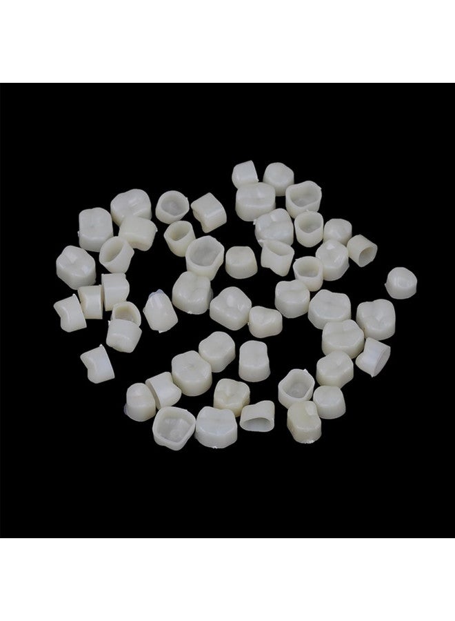 Ceonam 120 Pieces Fake Tooth Cap Crown Veneers Front Back Anterior and Molar Posterior Teeth with Thermal Beads Cap Filler for Teaching or DIY (50pcs Front and 70pcs Back) - Image 3
