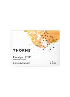 FloraSport 20B Multi-Strain Probiotic  Certified for Sport | 30 Capsules Dietary Supplement