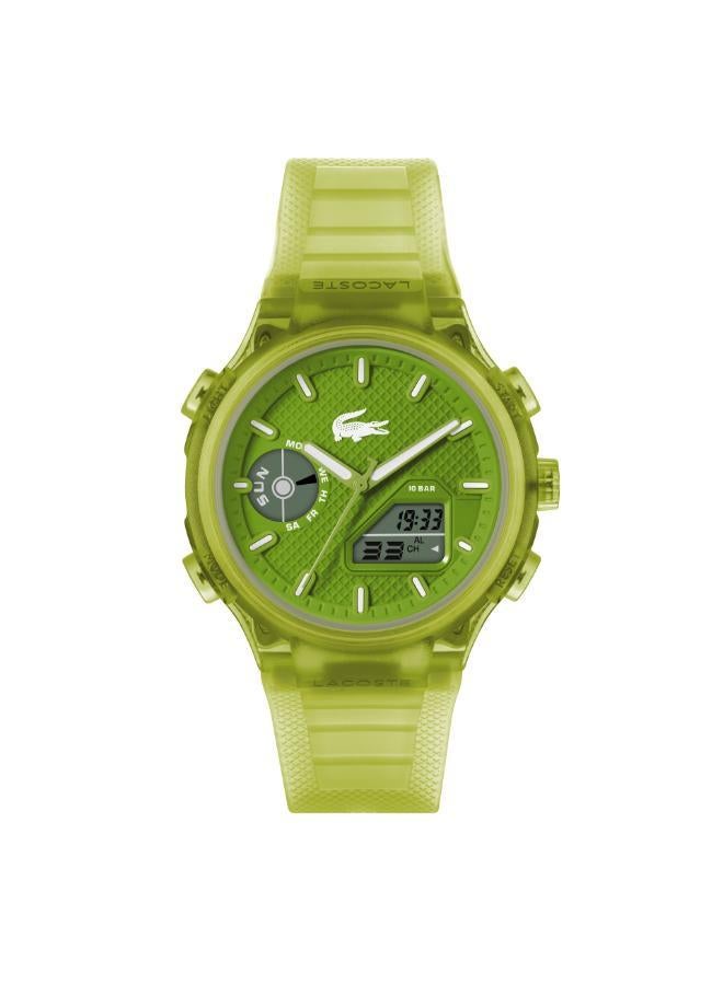 LACOSTE Lc33 Dual-Display Multifunction Silicone Strap  - Image 1