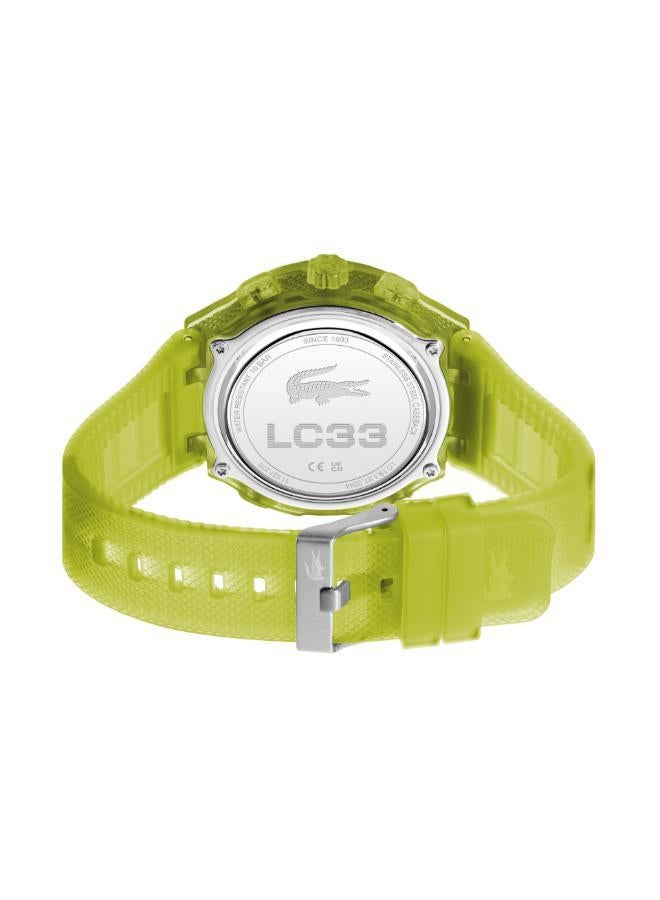 LACOSTE Lc33 Dual-Display Multifunction Silicone Strap  - Image 3
