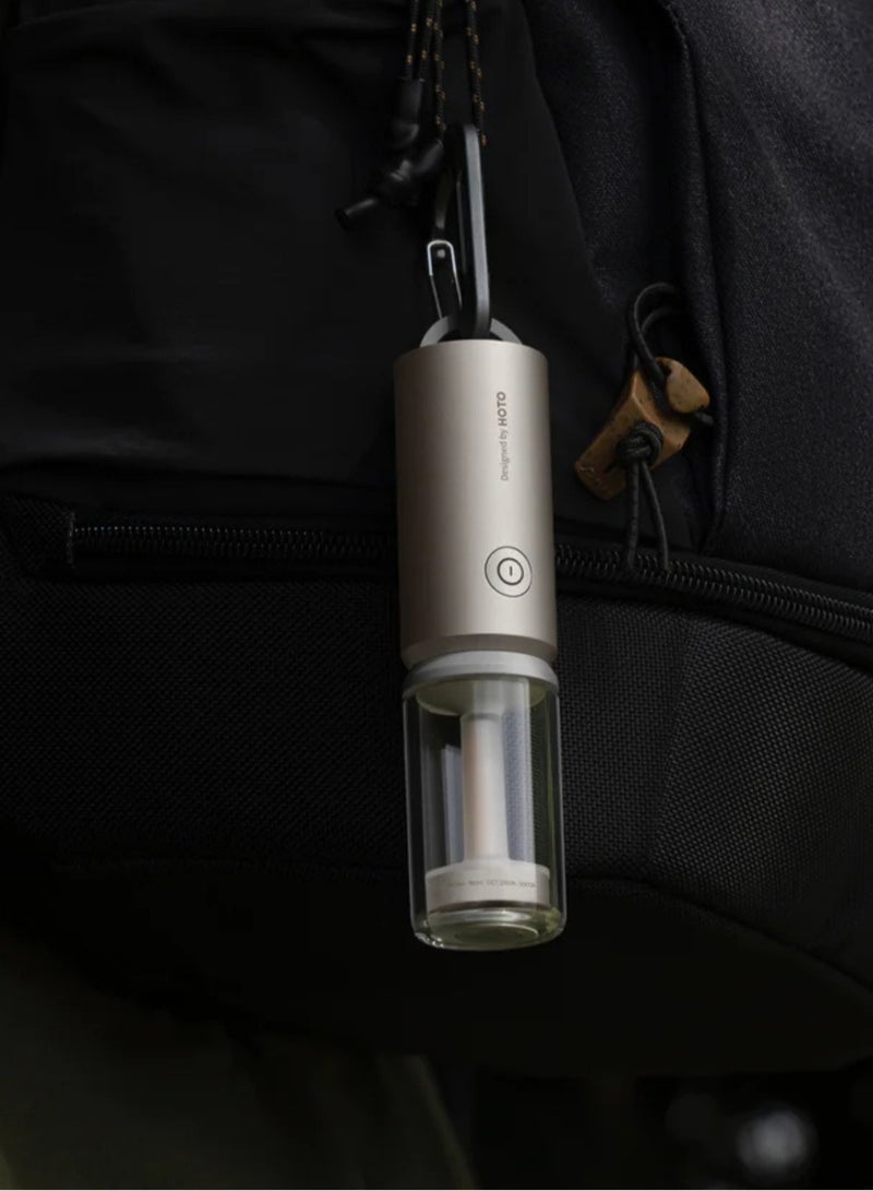 HOTO 3-in-1 Camping Light, USB Rechargeable, IPX6 Waterproof, Multi-Mode Illumination, Compact & Lightweight – QWLYD001 - Image 4