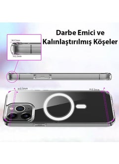 Polhammobile Polham iPhone 14 Pro Max Hard Silicone Case, Shock Absorbing, Camera Protective Magsafe Compatible Case  - Image 3