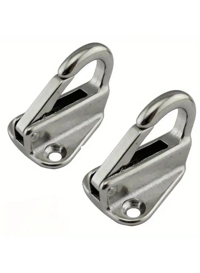 خطاف قارب من الفولاذ المقاوم للصدأ 1 قطعة، معدات بحرية متينة للقوارب الشراعية، ملحق تعليق واقي الطلاء - Image 5