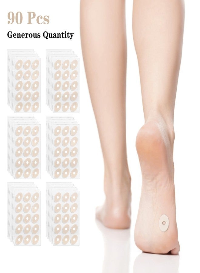 Thrymme 90 Pcs Corn Cushions, Self-Adhesive Corn Cushions for Toes, Pain Relief Cushion for Men & Women, Breathable Skin-Friendly (Beige) - Image 4