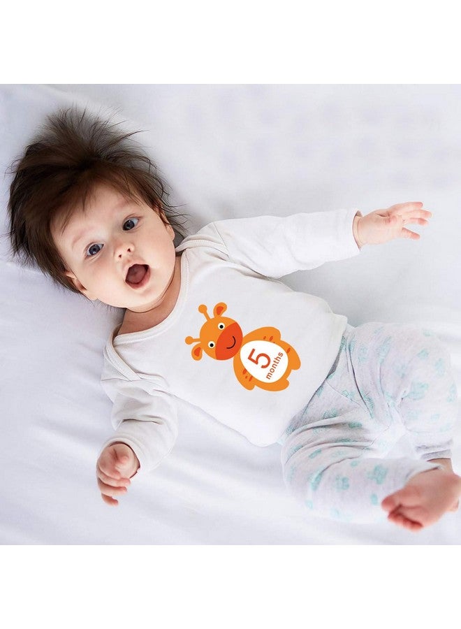 Tnfeeon 12pcs Baby Sticker, Gender Neutral Monthly Stickers for Baby boy or Girl, Create Beautiful Memories with Our Cute Animal Designs - Image 3