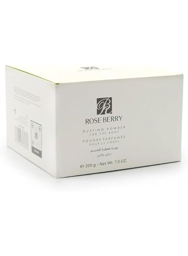 ROSE BERRY Dusting Powder for the Body 200g (Coco Roser Scent) - Image 4