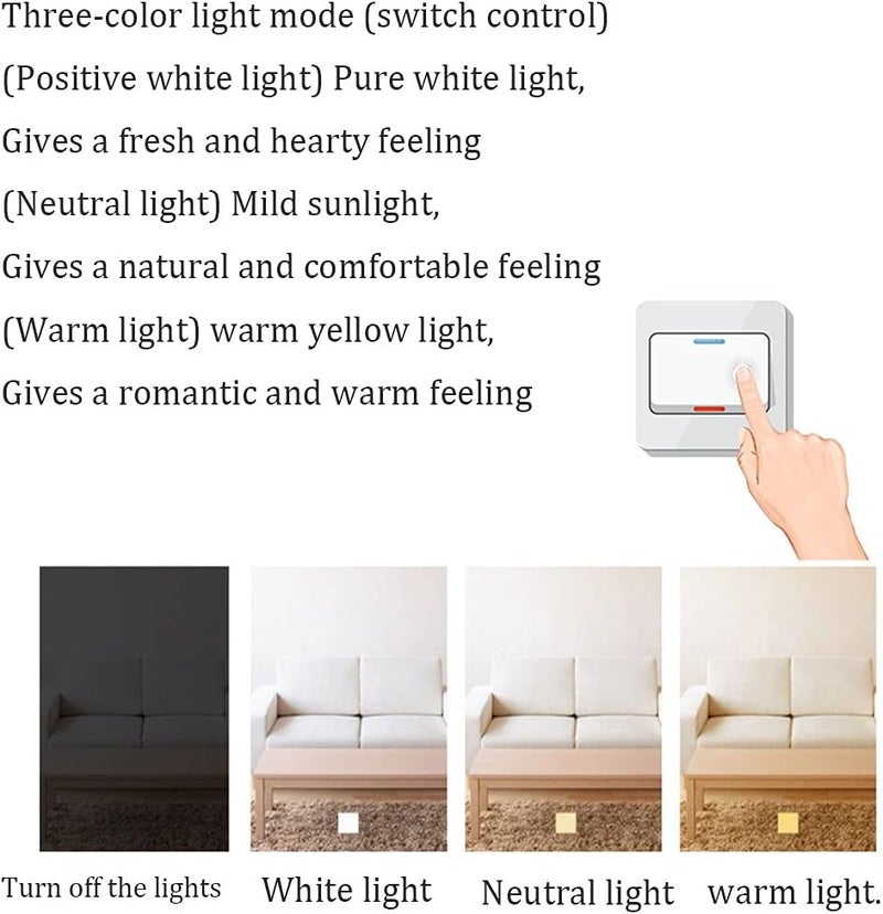 Semi Flush Mount Light Green - Modern Ceiling Fixture LED Ceiling Light for Kitchen Island Bedroom Kids Room - Image 4