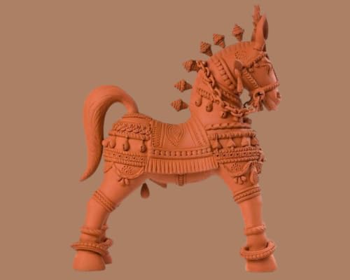 Natural Terracotta Clay for Modelling and Sculpting, Sadiron Clay, Filtered Kaliman Mud, 1kg  - Image 3