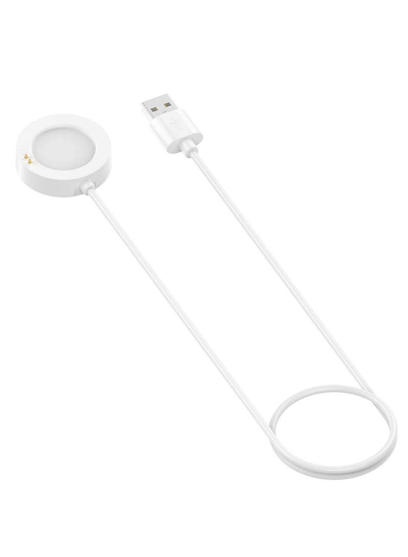 Xiaomi Watch S3 USB Charging Cable Replacement USB Charger Charging Cable Dock Compatible with Xiaomi Watch 2 Pro/ H1/ S2 (White) - Image 2