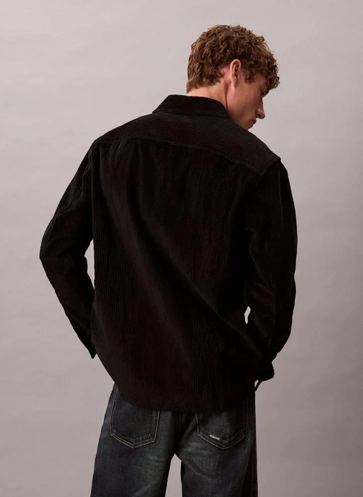 Calvin Klein Jeans Corduroy Relaxed Button-Down Shirt