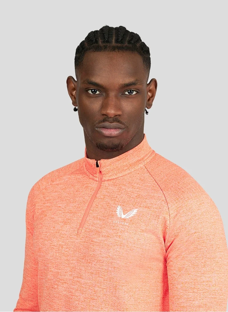 CASTORE Core Essentials Standard 1/4 Zip - Red