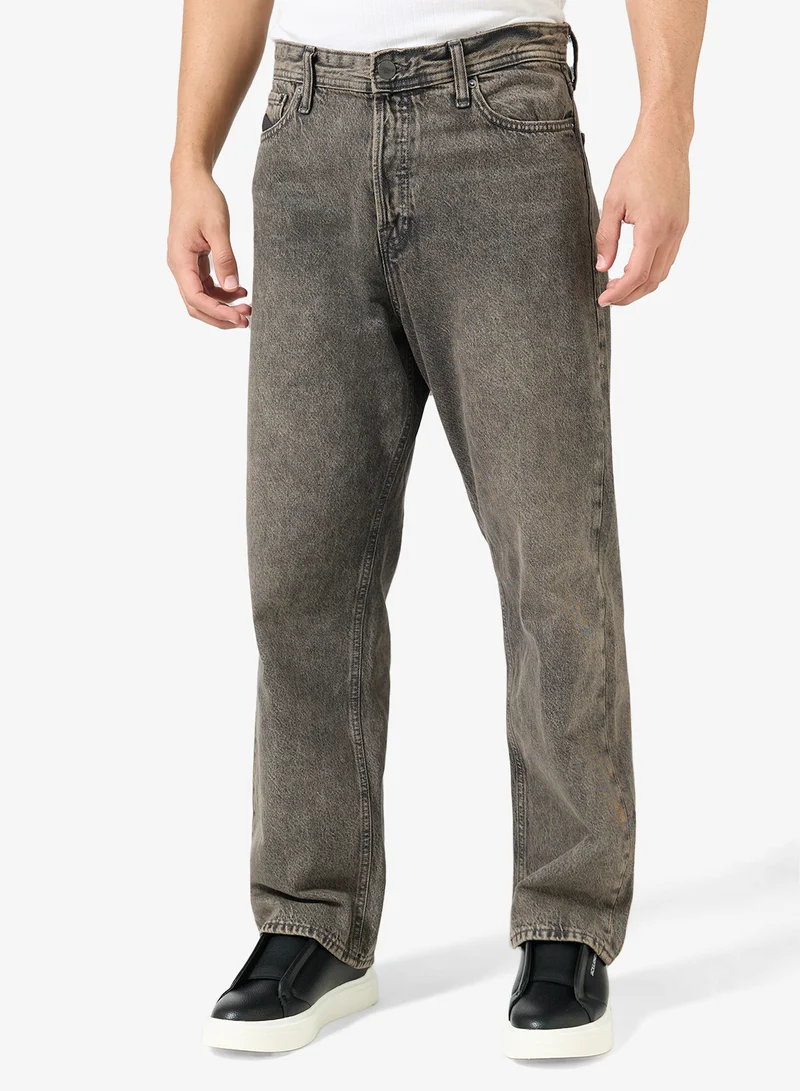 JACK & JONES Light Wash Straight Fit Jeans