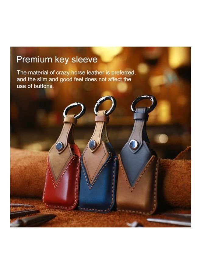 Loquat Protective Cover Key Case With Key Ring For Honda - Image 5
