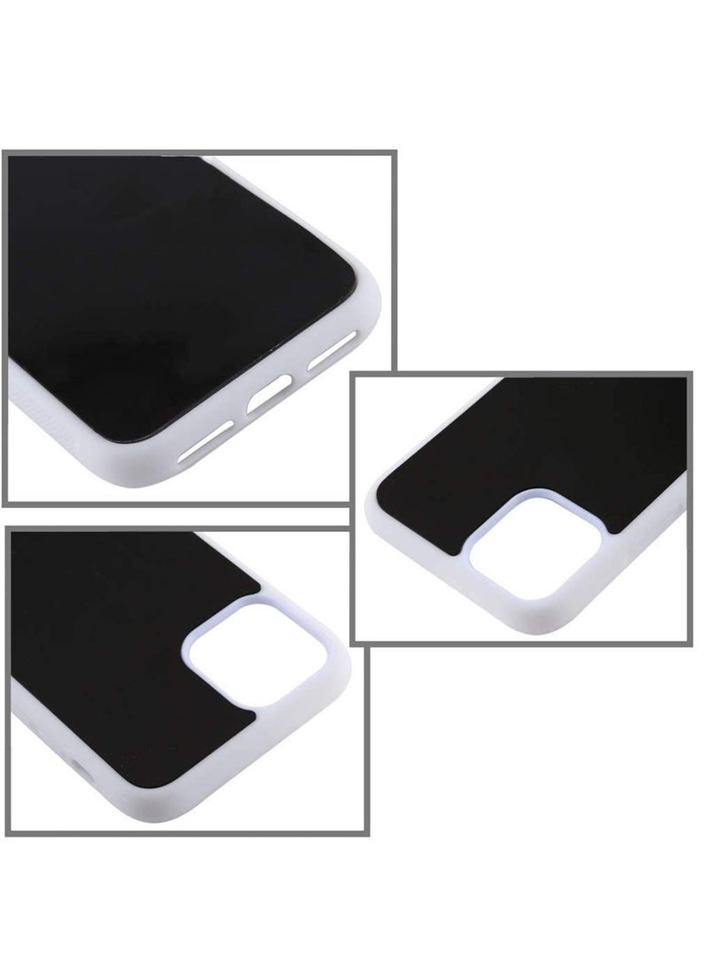 Captaintech Phone case For iPhone 11 Pro TPU + PC Skin-friendly Anti-Gravity Dropproof Protective Back Cover Simple and compact design, Nano adsorption mobile phone protective cover(White) - Image 2