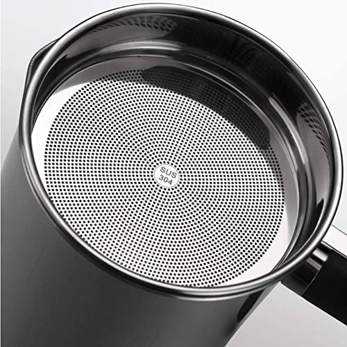 Mishrit Stainless Steel Oil Strainer Pot||Oil Container with Removable Filter Bacon Grease Storage Can Vinegar Dispenser Tea Pot Kettle for Home Kitchen Cooking(Pack of 1 pcs). - Image 5