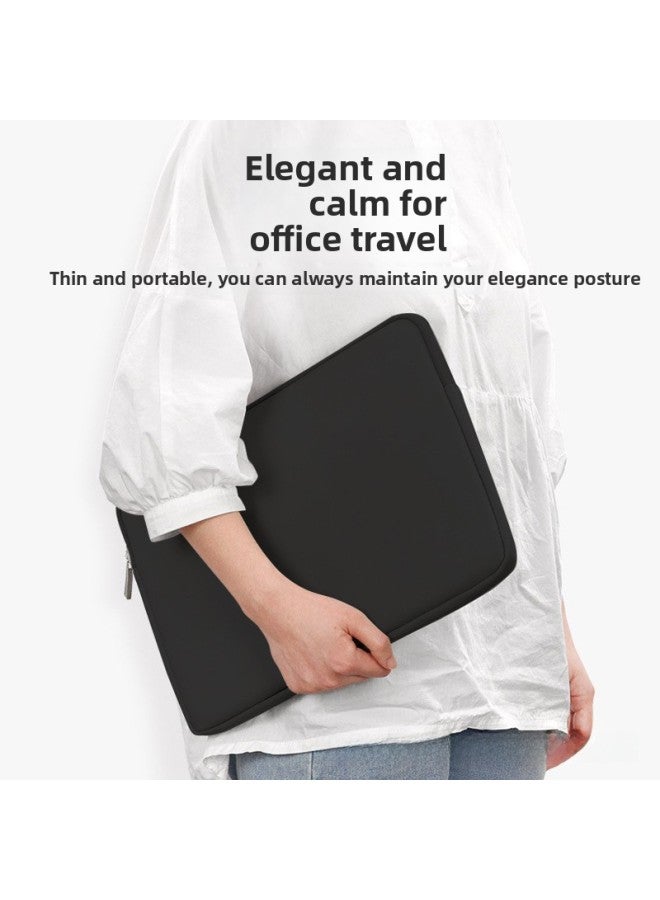 حقيبة كمبيوتر محمولة للكمبيوتر اللوحي وحافظة حماية لجهاز Ipad وحقيبة كمبيوتر محمولة من الفوم - اللون: أسود - الأبعاد: 13 بوصة - Image 3
