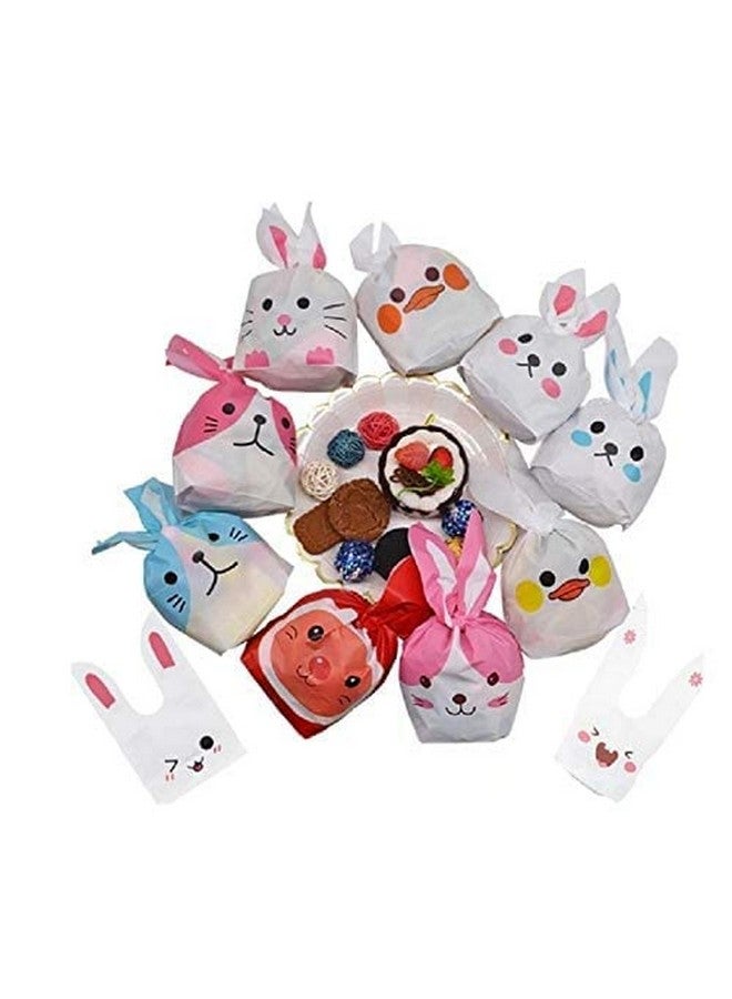 Chocozone Pack of 50 Guddy Bags Party Favor Cookie Chocolate Pouches Birthday Party Return Gift Bags (13.5cm*22cm) - Image 3