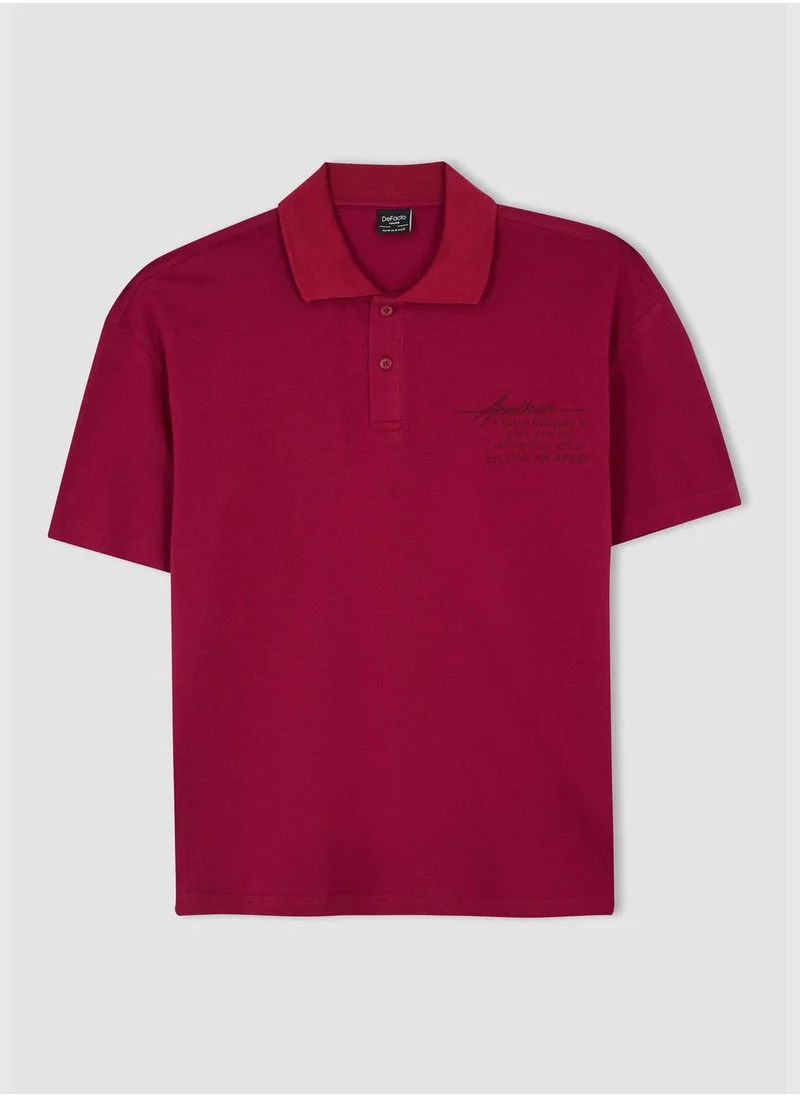 DeFacto Boxy Fit Short Sleeve T-Shirt