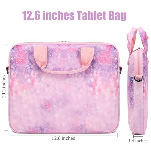 JIANYA Kids Tablet Carrying Case, iPad Bag for Kids with Shoulder Strap, 10-12.5 Inch Tablet Bags - Image 5