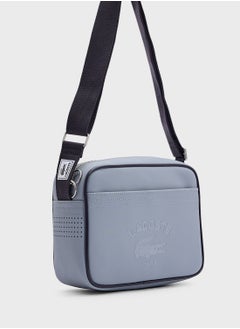 LACOSTE Logo Zip Over Crossbody  - Image 3