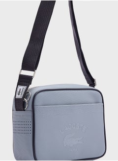 LACOSTE Logo Zip Over Crossbody  - Image 4