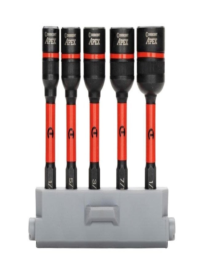 Crescent Bolt Extraction Set, Vortex, 5 Piece Rail - CAVBXR-5 - Image 2