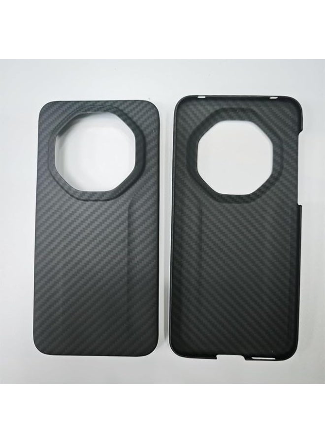 Carbon Fiber Case Compatible with Huawei Mate 80 RS Ultimate Luxury 1500D Kevlar Ultra-Thin Aramid Fiber Cover for Mate 80 RS - Image 3