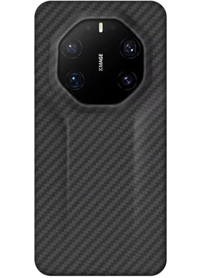 Carbon Fiber Case Compatible with Huawei Mate 80 RS Ultimate Luxury 1500D Kevlar Ultra-Thin Aramid Fiber Cover for Mate 80 RS - Image 1