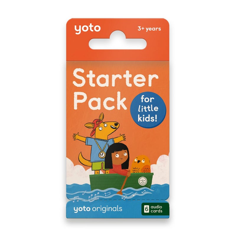 YOTO Yoto Starter Pack for Little Kids – 6 Kids Audio Cards for Use with Player & Mini All–in–1 Audio Device, Educational Screen–Free Listening with Fun Stories for Learning & Interactive Quizzes, Ages 3+ - Image 1