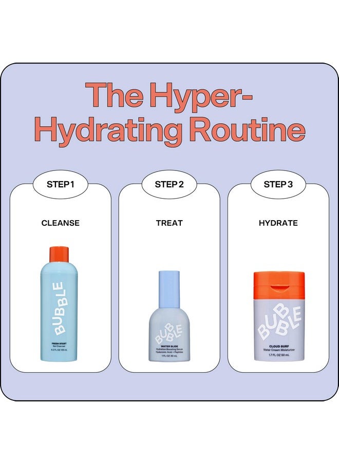 Bubble - Skincare Water Slide Hyaluronic Acid Serum Hydrating Face Serum For Skin Barrier Repair Helps Reduce Signs Of Redness & Revitalizes Dry Skin Suitable For All Skin Types (30Ml) - Image 1