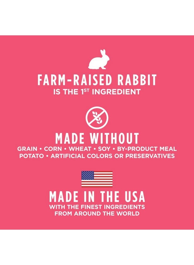 غريزة طعام القطط الطبيعي الجاف من إنستينكت رو بوست إندور هيلث، مع قطع مجففة بالتجميد، وصفة خالية من الحبوب - ريل رابيت، كيس 4.5 رطل - Image 4