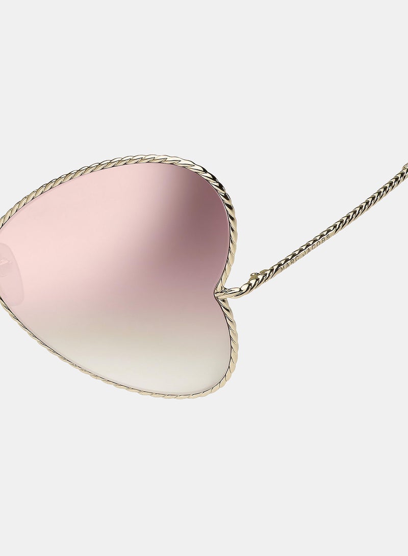 Marc Jacobs Women Heart Sunglasses 60 MARC 254/S - Image 3