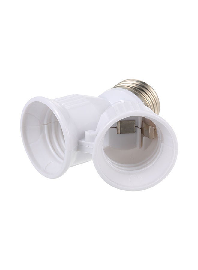 نيبمينينت مصباحان LED على شكل حرف Y مع محول قاعدة مكون من قطعتين أبيض 12x4x10سنتيمتر - Image 5