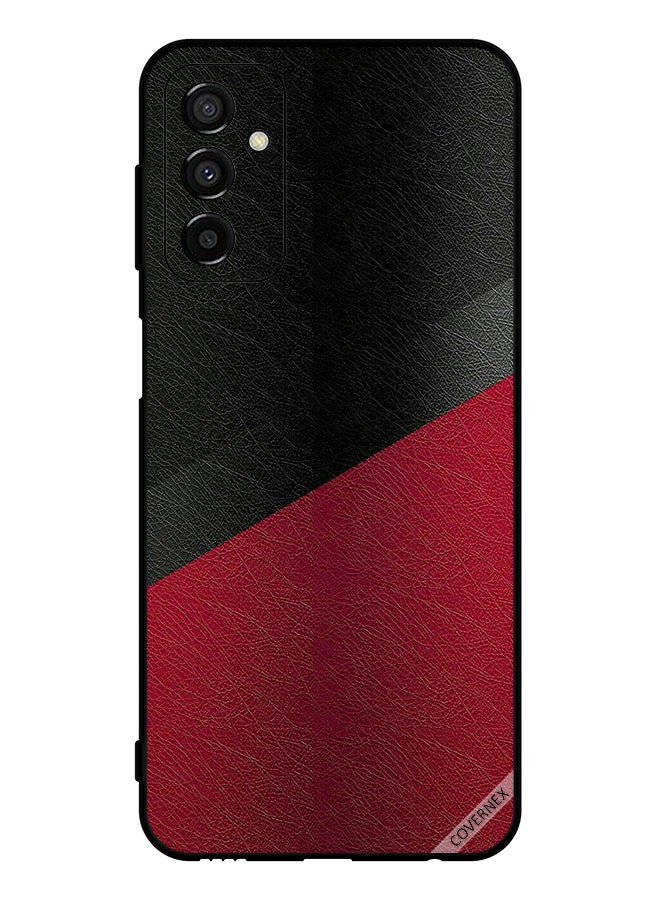 Covernex Protective Case Cover For Samsung Galaxy F23 Leather Pattern - Image 1