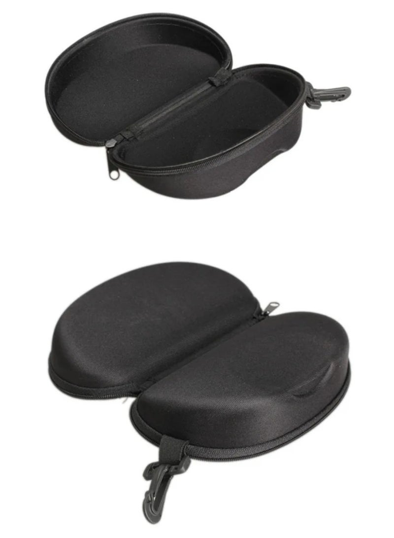 حقيبة نظارات محمولة للسفر ورياضات ركوب الدراجات بسحاب للجنسين، نظارات، صندوق تخزين النظارات الشمسية - Image 2