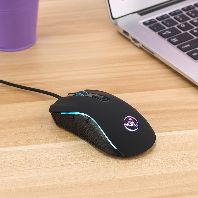 A869 Wired Gaming 3200DPI 7 Buttons 7 Color LED Optical Computer Player Mice Gaming for Pro Gamer - Image 2