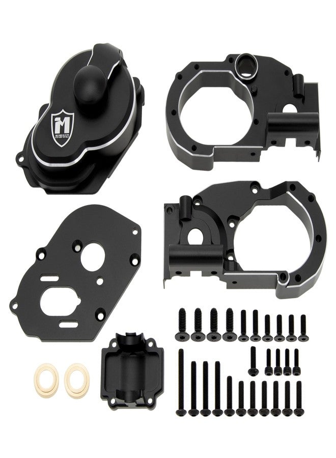 MEUS RACING علبة تروس ناقل الحركة من MEUS RACING لسيارات Traxxas VXL 2WD Slash Bandit Rustler Stampede Drag Slash C10 Mustang 5.0 F-150 Raptor (أسود) - Image 4