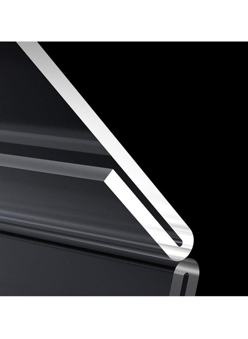 Eckek  5 Pack Desk Name Plate Holder, Acrylic Sign Holder for Table Display, V Shape Double Sided Nameplate - Image 5