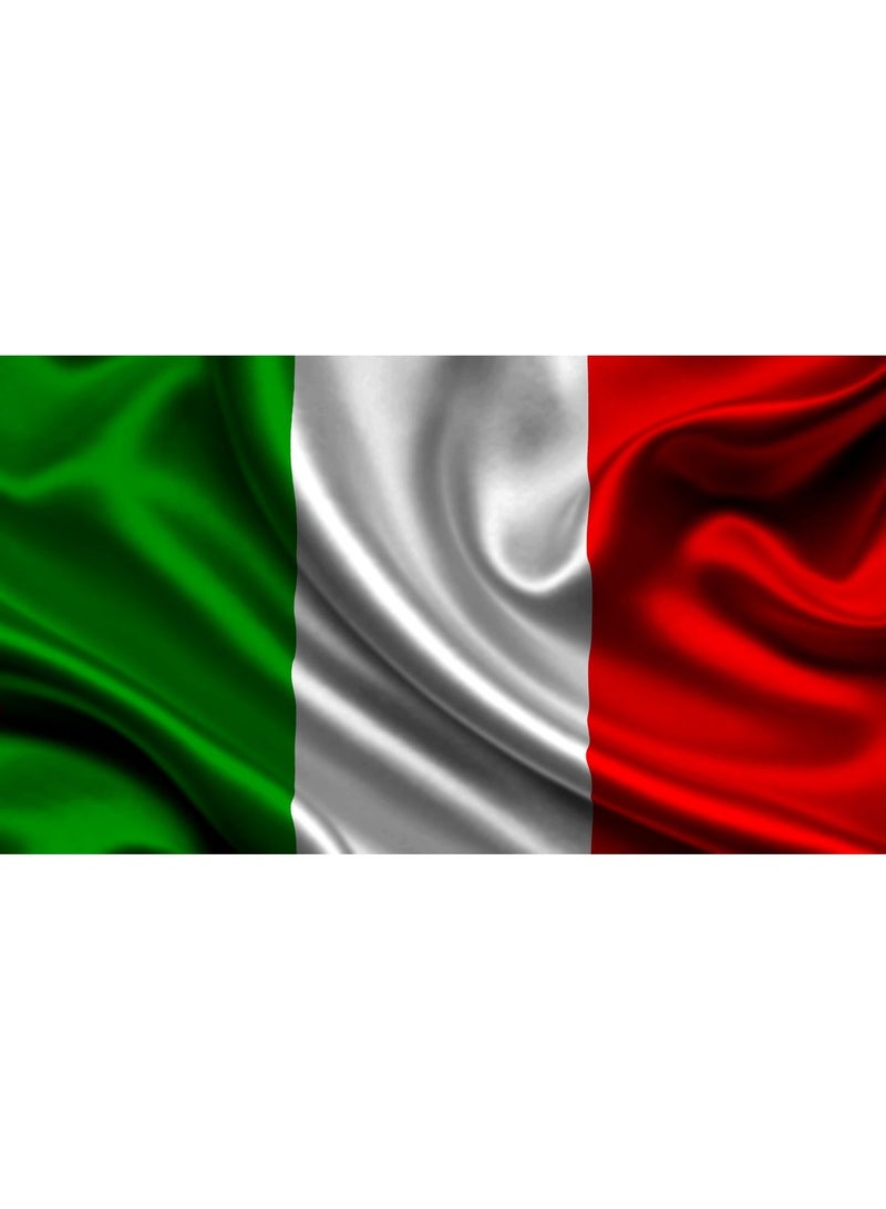 ARS Italia Flag - Heavy-Duty 210D Satin, Italia Flag for Outdoor/Indoor, Fade Resistant, Flag Day, And Home-Polyester, Sport Day, FIFA World Cup-Size Available - Image 3
