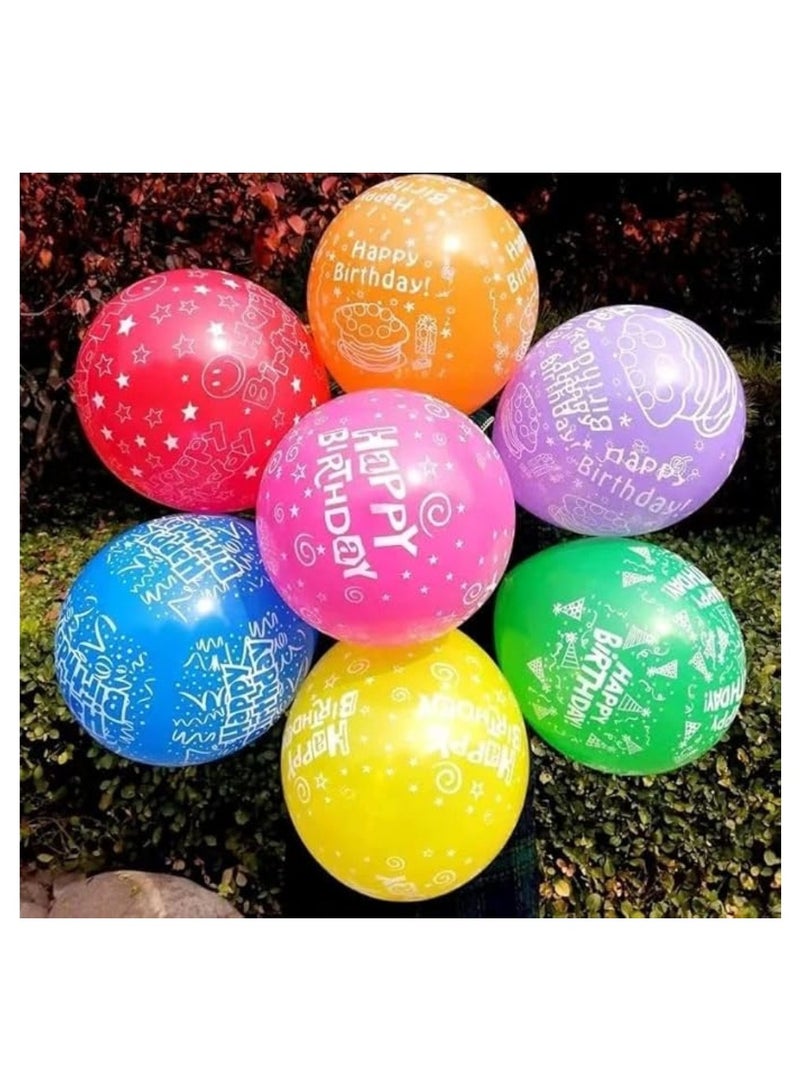 Bag of 25 Multicolored Balloons - Image 3
