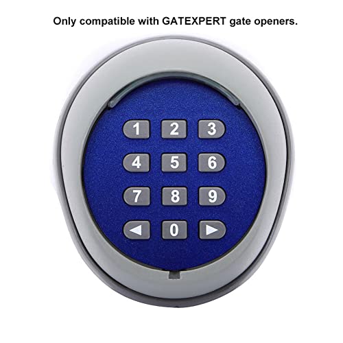 GATEXPERT Wireless Keypad for Automatic Gate Opener, Keyless for Sliding Gate Operator Panel(Opener Accesssories,Only Compatible with GATEXPERT Gate Motor)) - Image 2