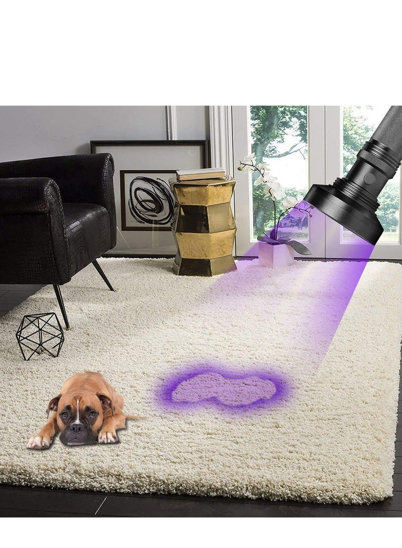 Zikra UV Flashlight Black Light, 100 LED 395nm Blacklight Pet Urine Detector for Pet Urine Detection, Scorpion, Resin Curing, Bed Bug, Nails - Image 5
