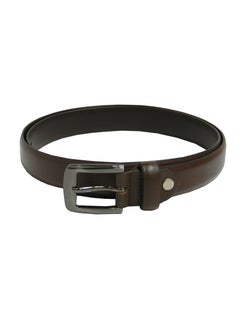 LAVERI LEATHER GENUINE LEATHER 25 MM UNISEX  FORMAL  BELT  IN BROWN  - Image 3
