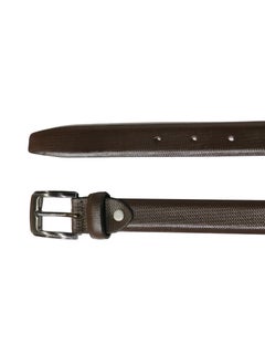 LAVERI LEATHER GENUINE LEATHER 25 MM UNISEX  FORMAL  BELT  IN BROWN  - Image 5