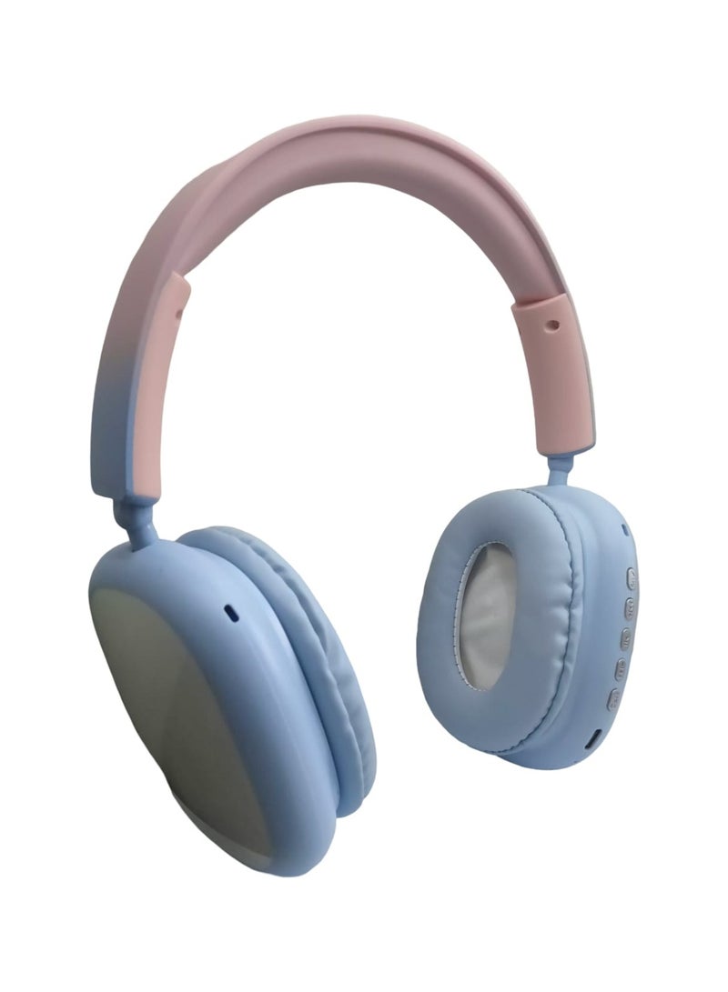 RGB Super Bass + Bluetooth Headphones with Multi-Color Lights - Featuring Powerful Bass and Modern Design - Image 4