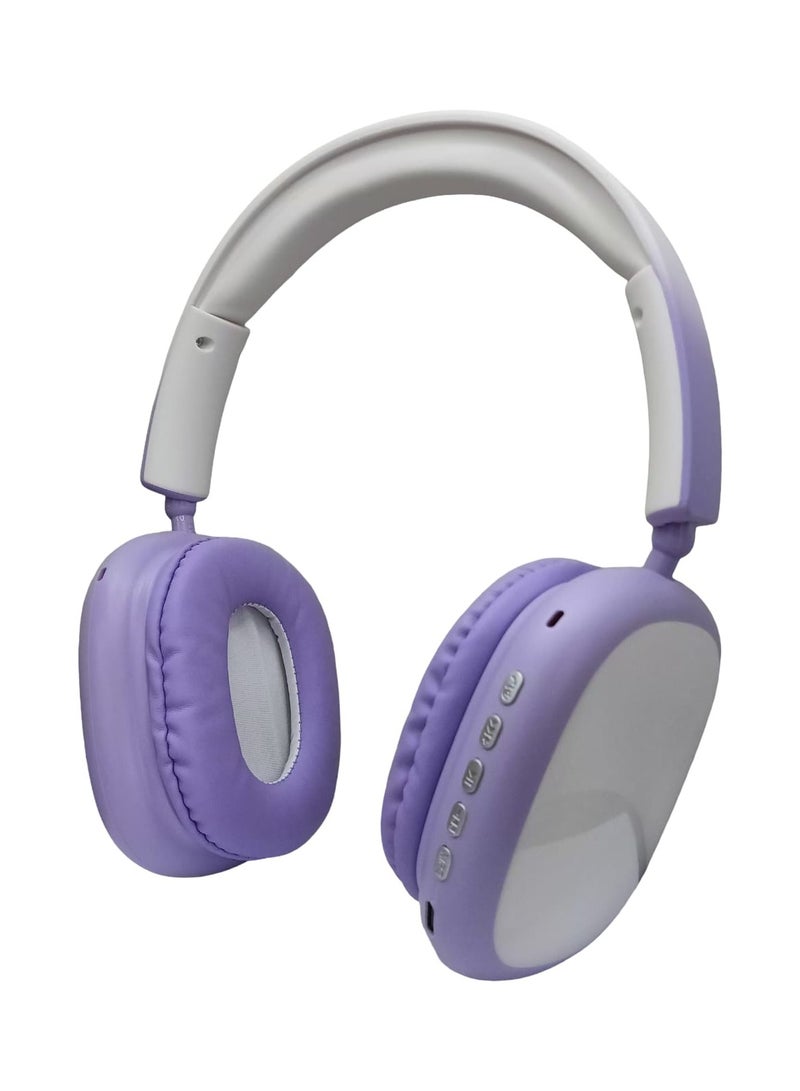 سماعات رأس بلوتوث RGB Super Bass + مع إضاءة متعددة الألوان - بفضل الصوت الجهير القوي والتصميم العصري - Image 1