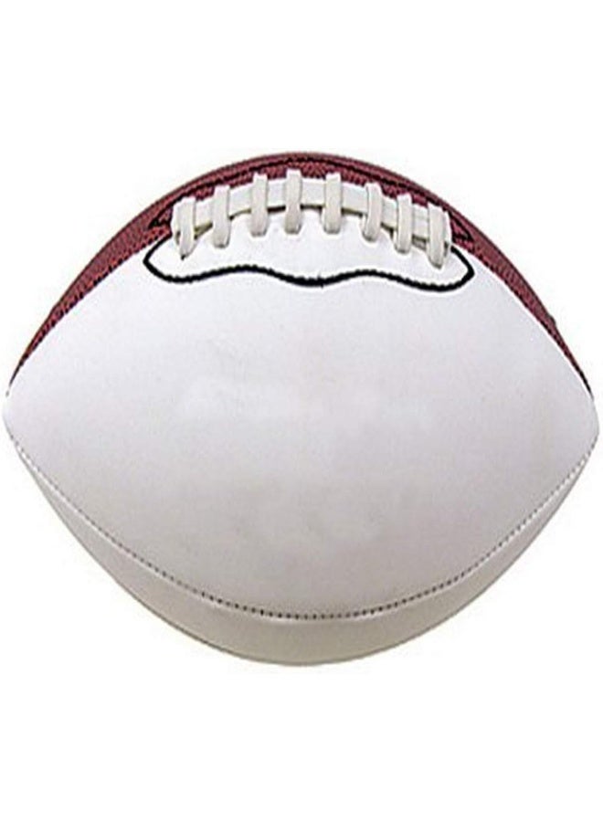 Baden Mini 8.5-Inch Size Autograph Football with 2 Brown and 2 White Panels - Image 4